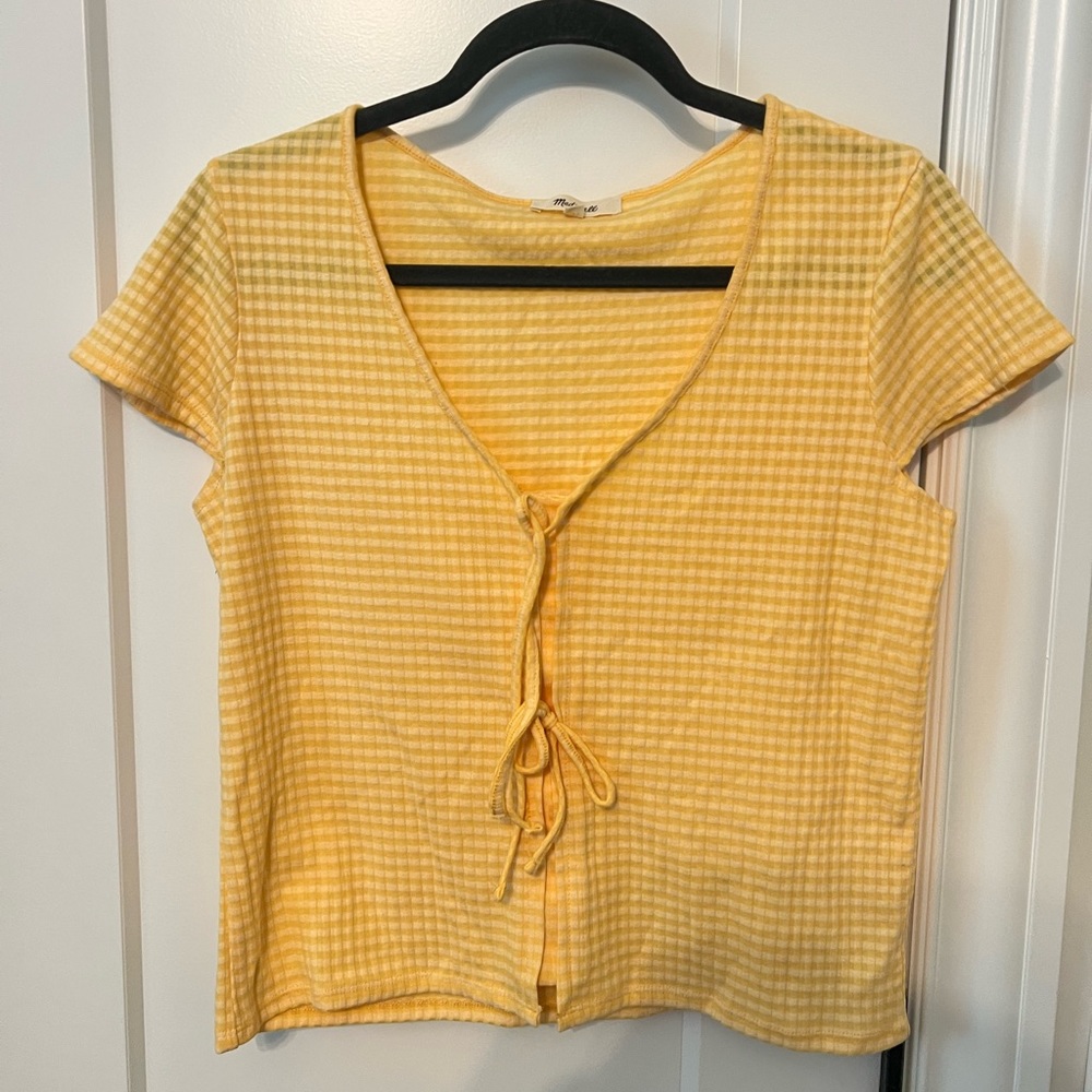 Yellow Madewell top